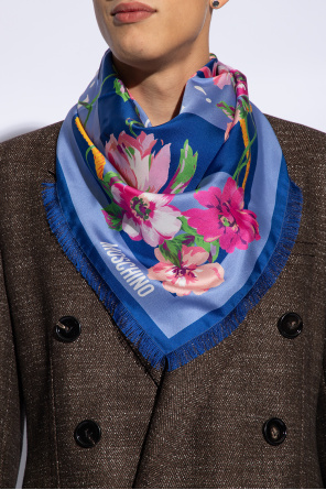 Moschino Floral scarf