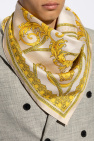 Versace beige Silk scarf