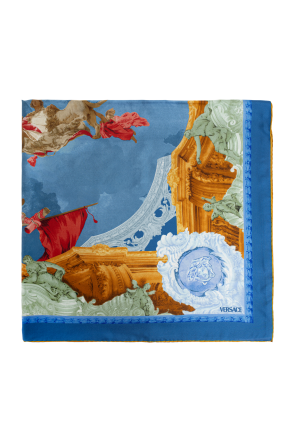 Scarf with ‘Affresco’ print