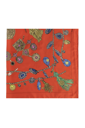 Seidenschal mit Print „Broken Jewels“