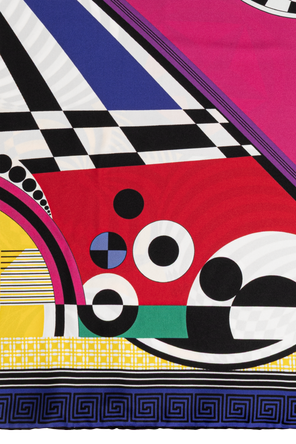 Versace Silk scarf with "Teatro" print