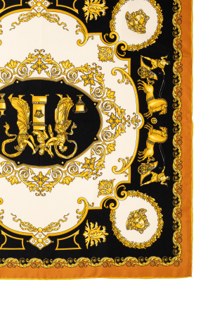 Versace Scarf with 'Hall of Heroes' print