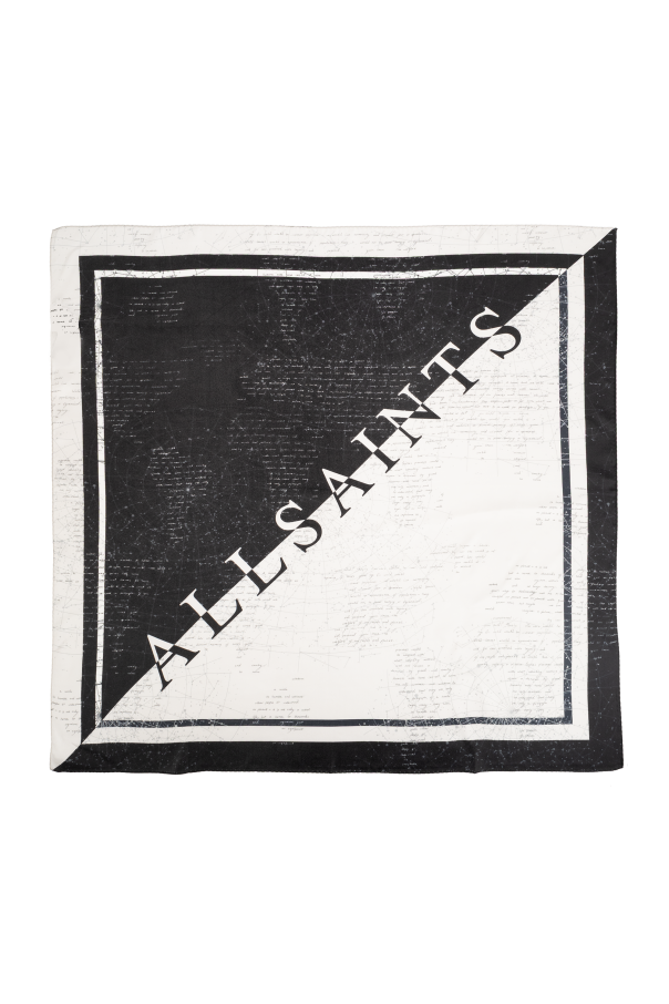 Silk scarf 'Script' od AllSaints