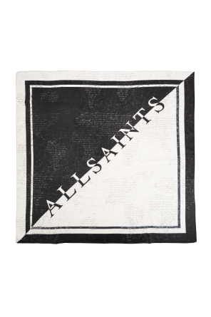 Silk scarf 'Script'