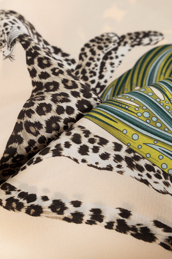 FERRAGAMO Pañuelo de seda con estampado