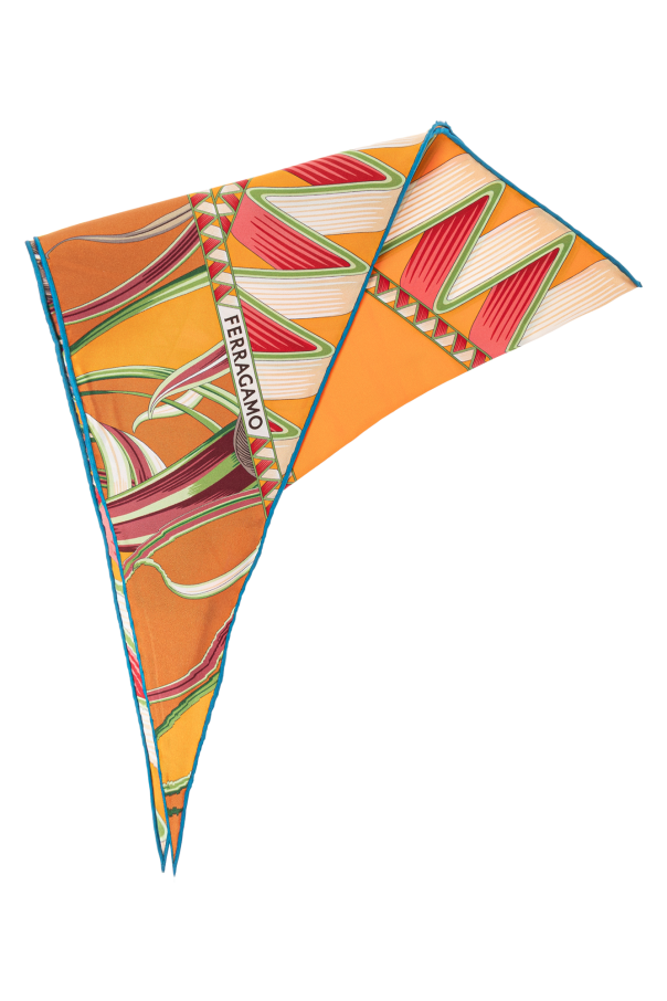 Triangular scarf with print `Giada` od FERRAGAMO