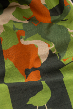 Moschino Cotton scarf with print