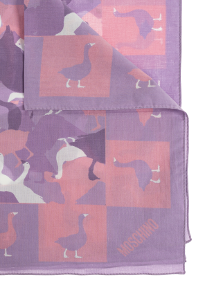 Moschino Baumwolltuch mit Print