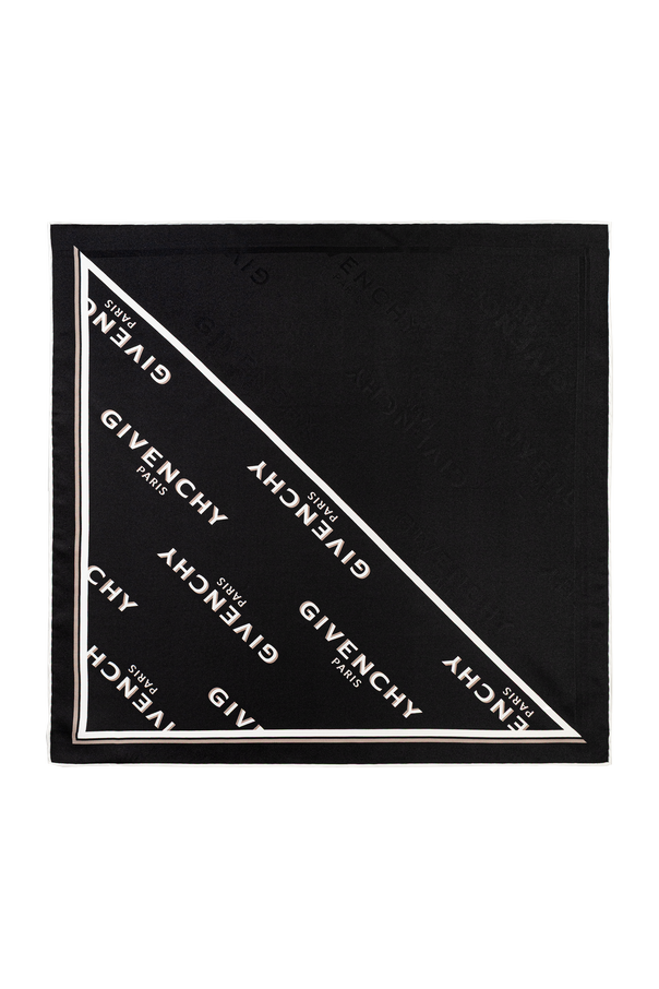 Givenchy Silk scarf with logo