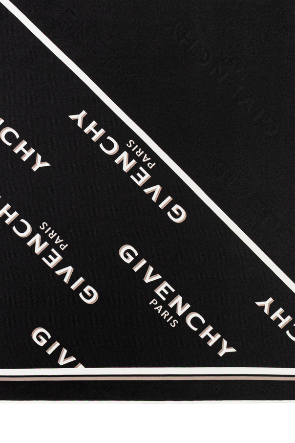 Givenchy Silk scarf with logo