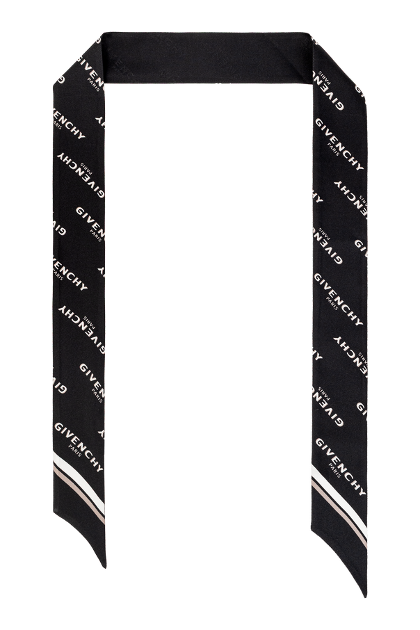 Silk scarf with logo od Givenchy