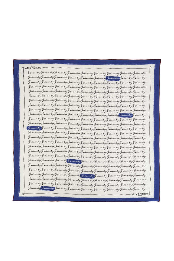 Givenchy Silk scarf with logo