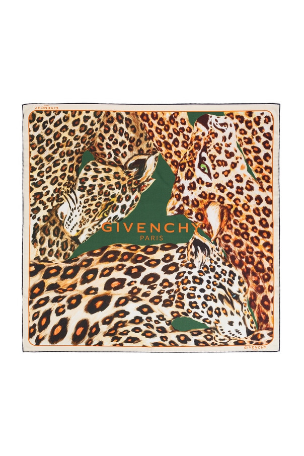Silk scarf with an animal motif od Givenchy