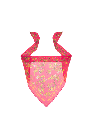Triangular scarf with print od Versace Jeans Couture