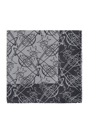 Scarf with monogram