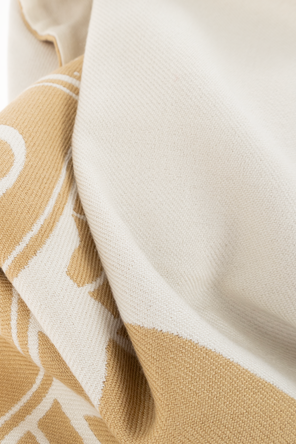 Burberry Wool scarf with logo