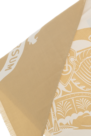 Burberry Wool scarf with logo
