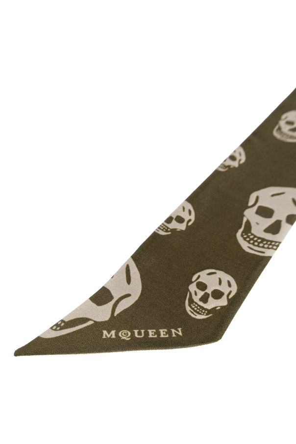 Alexander McQueen Apaszka z nadrukiem