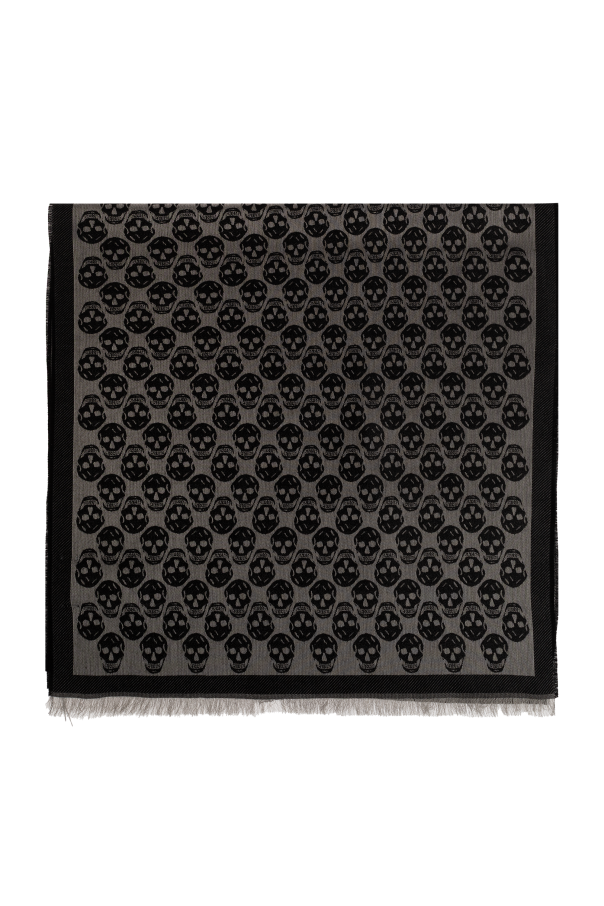 Scarf with print od Alexander McQueen