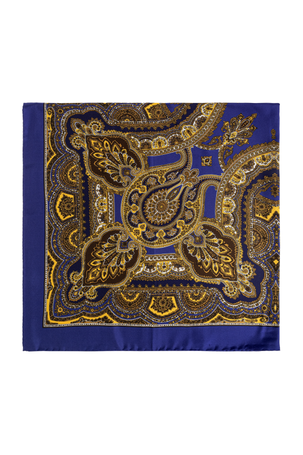 Silk scarf with ‘paisley’ pattern od Saint Laurent