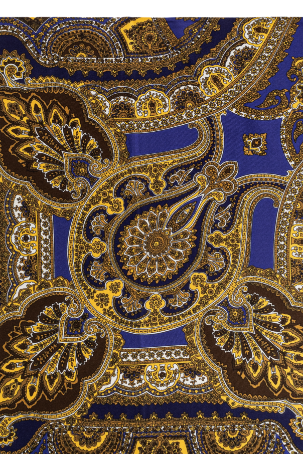Saint Laurent Silk scarf with ‘paisley’ pattern