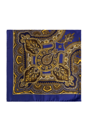 Jedwabna chusta z wzorem ‘paisley’