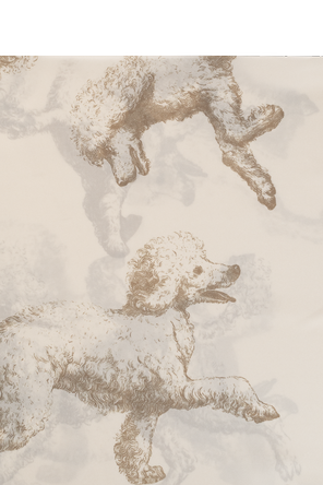 Jacquemus Lenço de seda ‘Caniche’