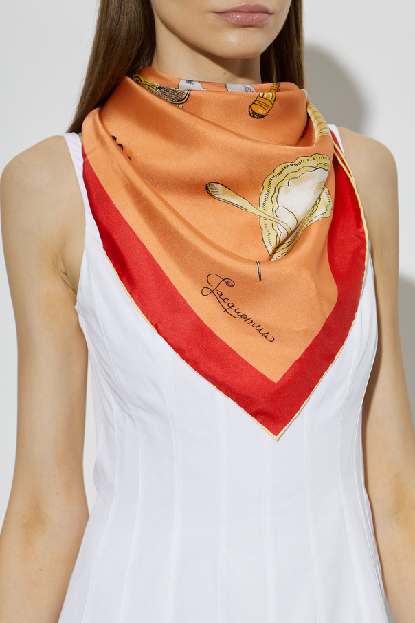 Jacquemus Hedvábný šátek