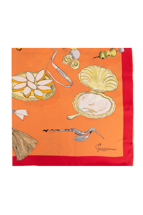 Silk scarf