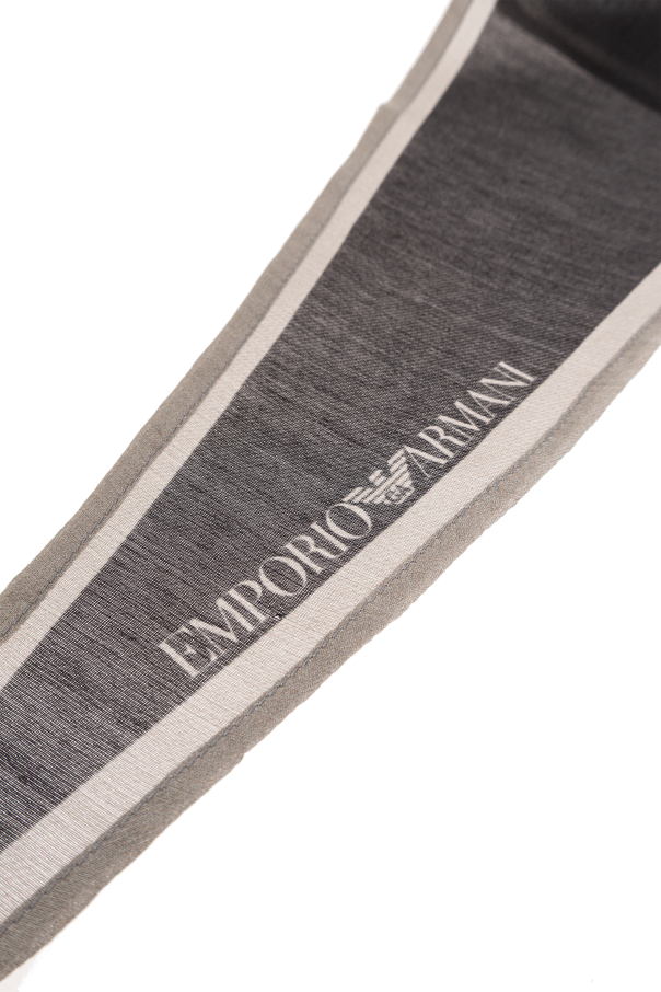 Emporio Armani Asymmetrisches Halstuch mit Logo