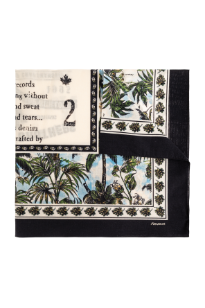 Scarf with print od Dsquared2