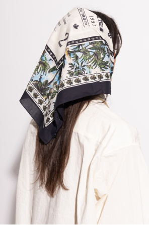 Scarf with print od Dsquared2