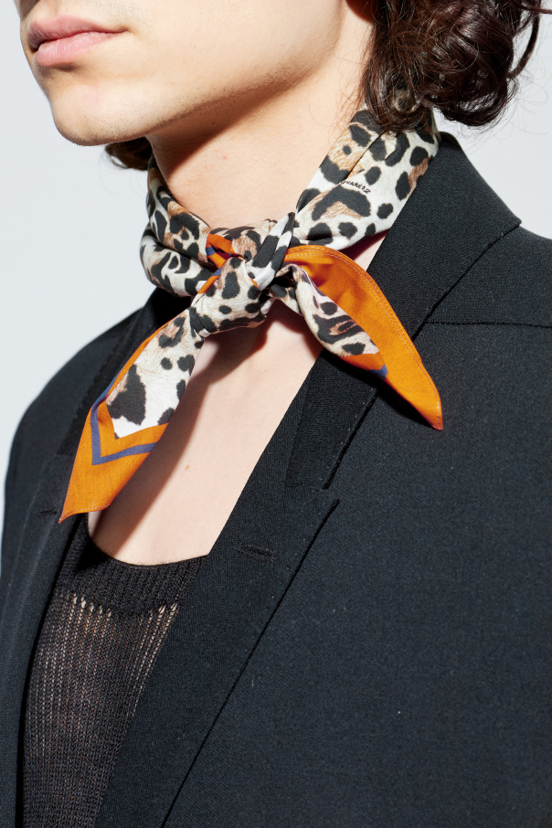 Dsquared2 Chusta z motywem zwierzęcym