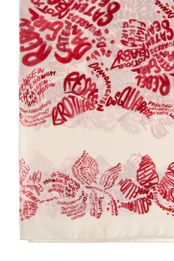 Dsquared2 Jedwabna chusta