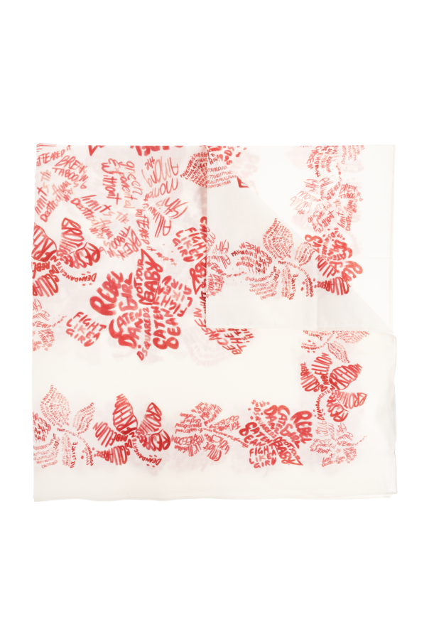 Scarf with print od Dsquared2
