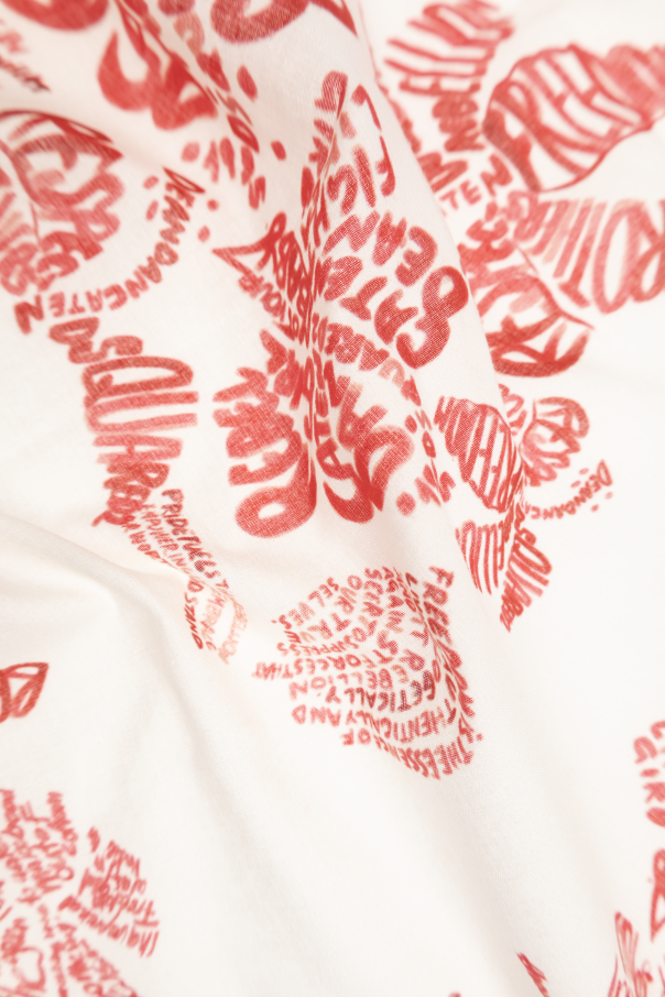 Dsquared2 Tuch mit Aufdruck