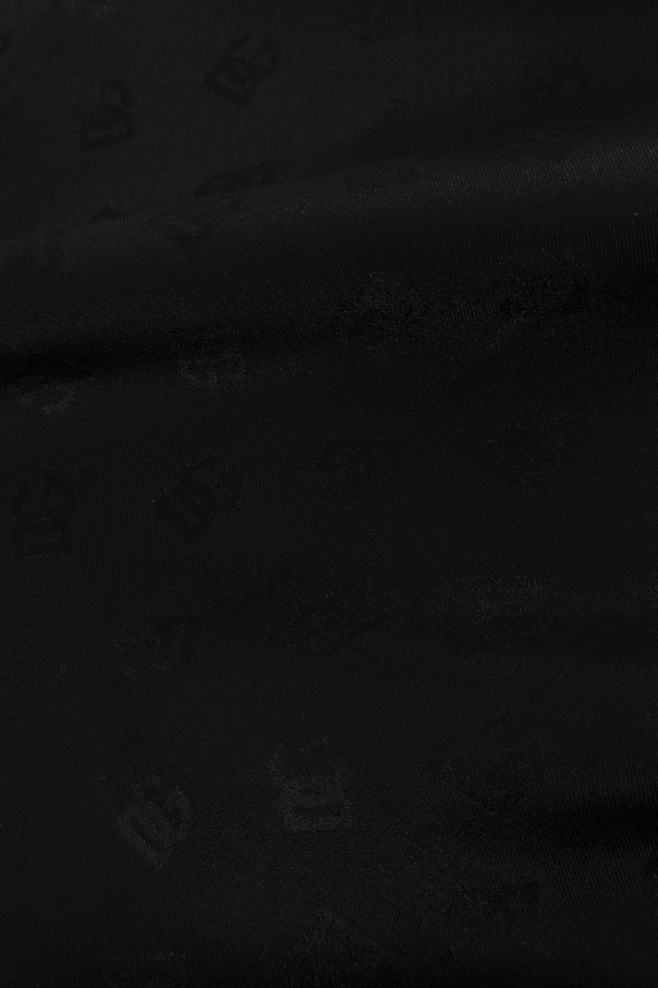 Dolce & Gabbana Seidenschal mit Monogramm