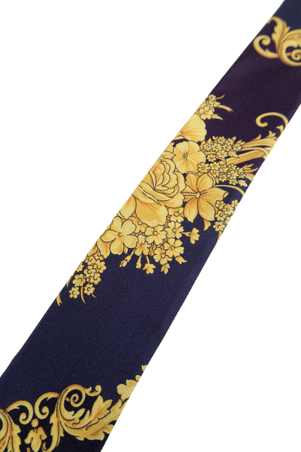 Versace Silk scarf with "New Barocco" print