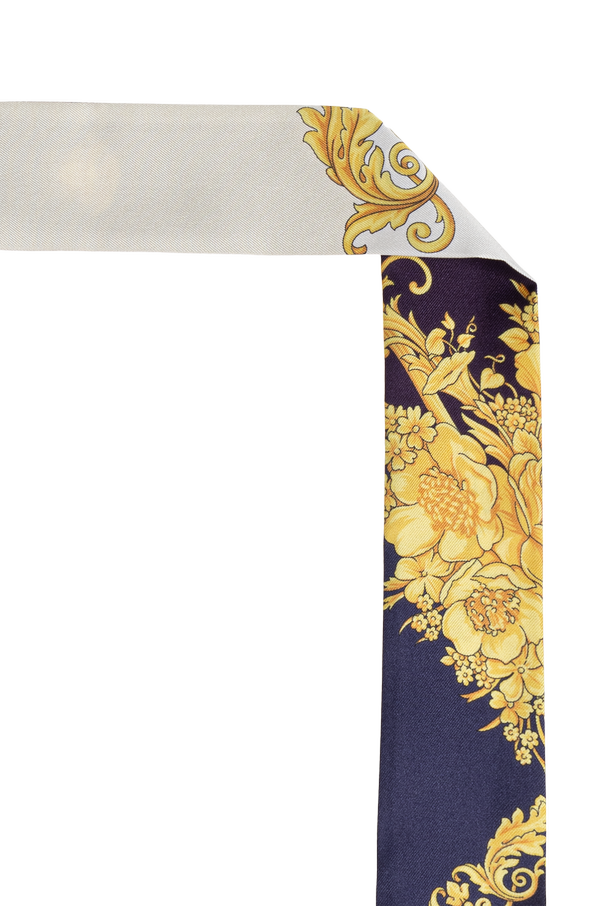 Versace Silk scarf with "New Barocco" print