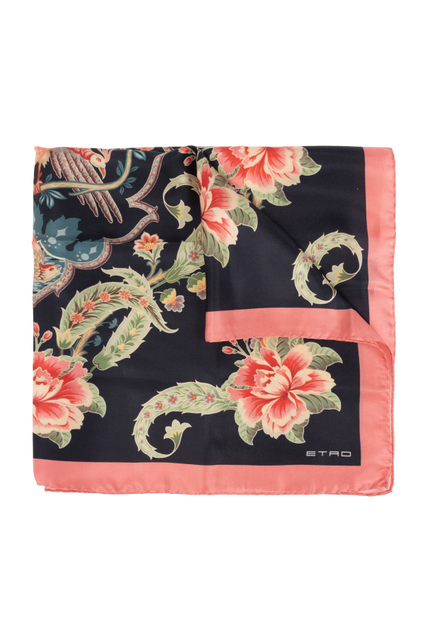 Etro Floral Motif Shawl