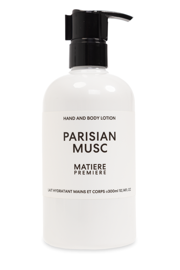 ‘Parisian Musc’ body and hand lotion od Matiere Premiere