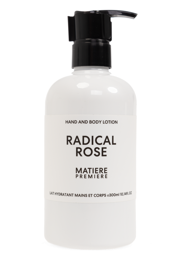 ‘Radical Rose’ body and hand lotion od Matiere Premiere