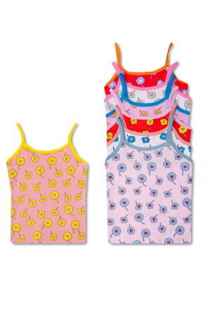 Stella Jean Kids multi-print shirt dress