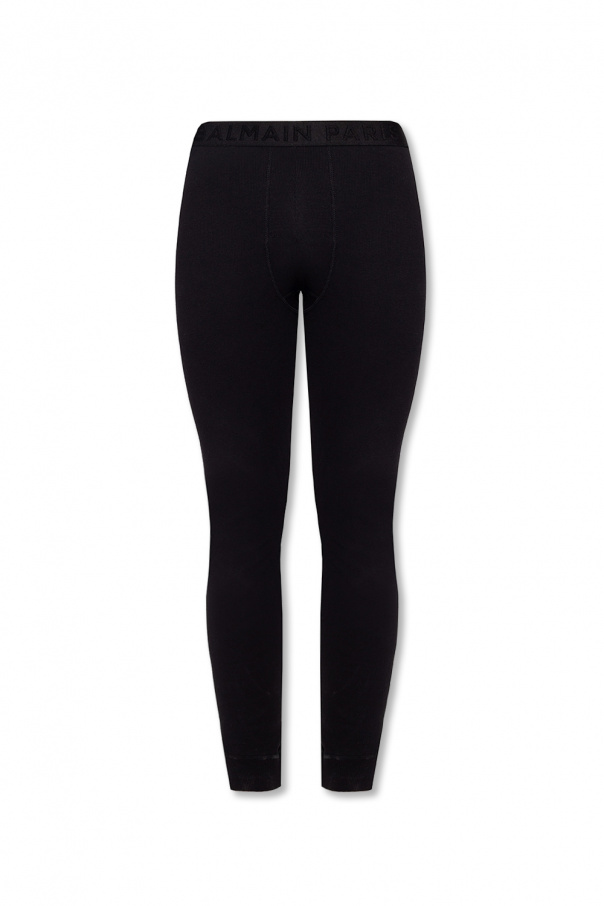 Balmain Leggings with logo