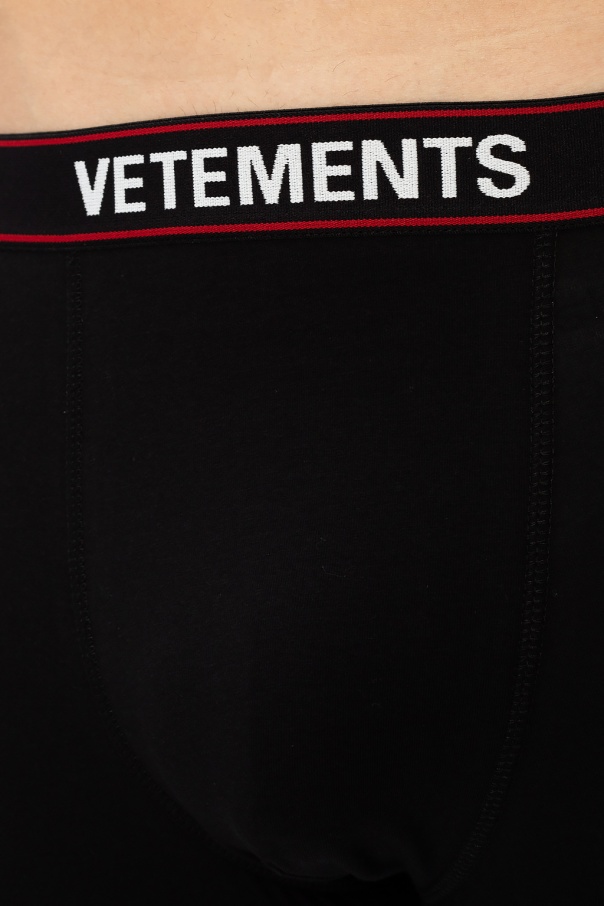 Black Briefs with logo VETEMENTS - Vitkac Canada