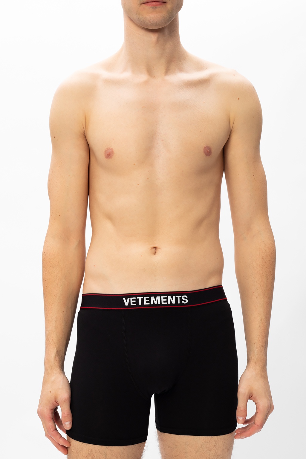 Black Boxers with logo VETEMENTS - IetpShops GB