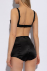 Dolce & Gabbana wraparound long-sleeve jacket High-waisted panties