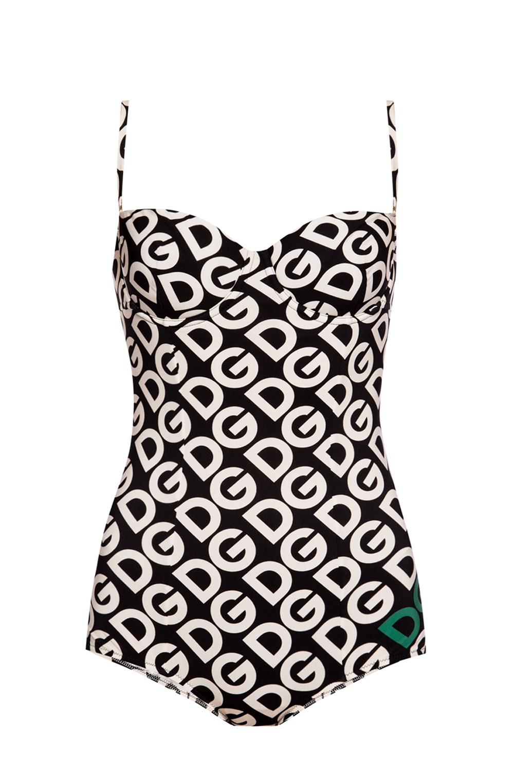 One-piece swimsuit with logo Dolce 