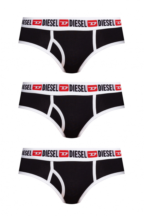 Diesel Branded briefs three-pack