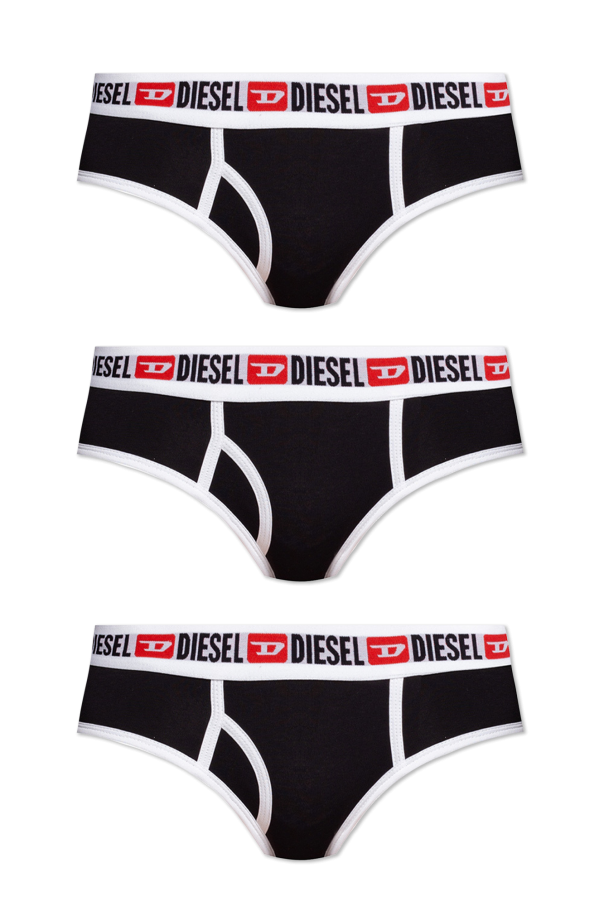 Diesel Branded briefs three-pack